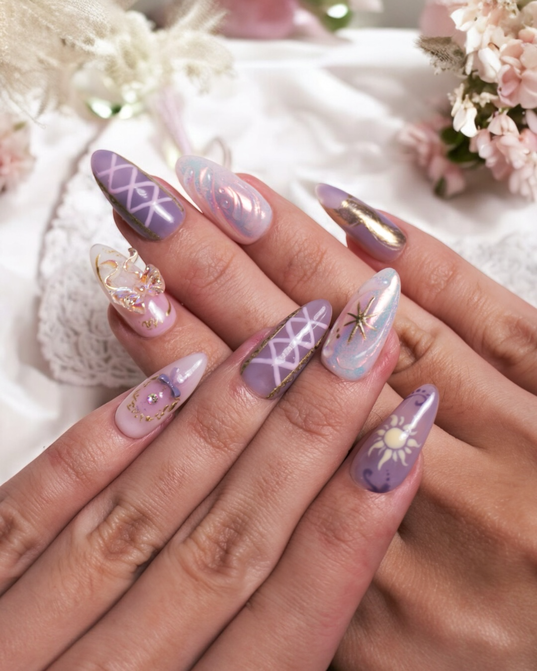 Inner Child Gleams (ft. Disney Tangled - Rapunzel Nails)